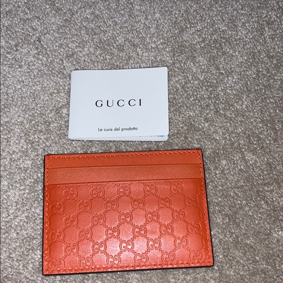 gucci credit card case